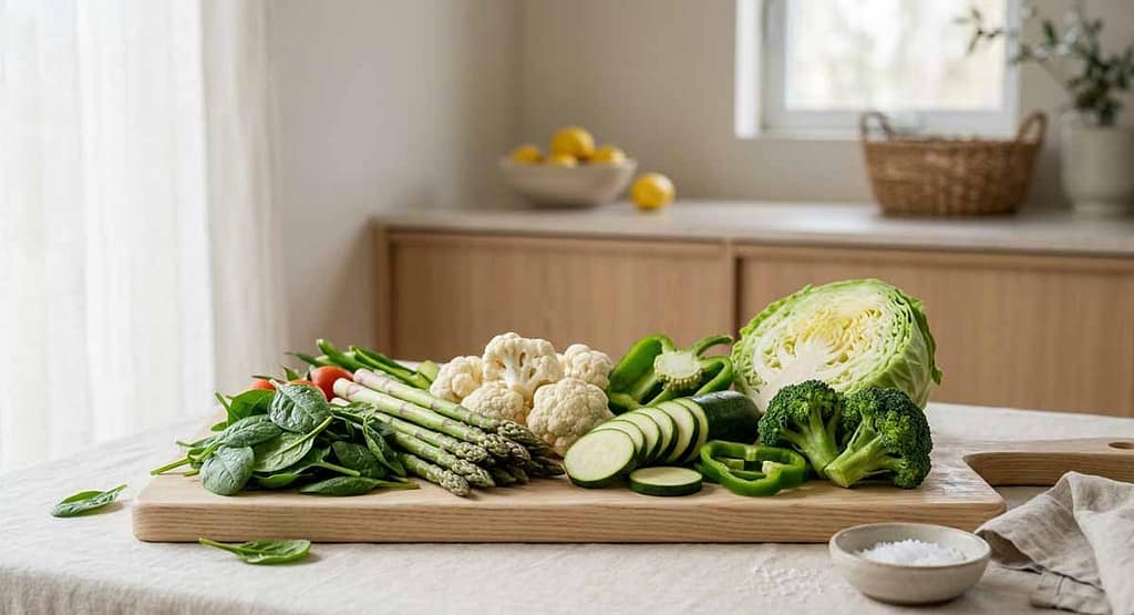 Best keto vegetables — low-carb picks like spinach, broccoli, zucchini and cauliflower